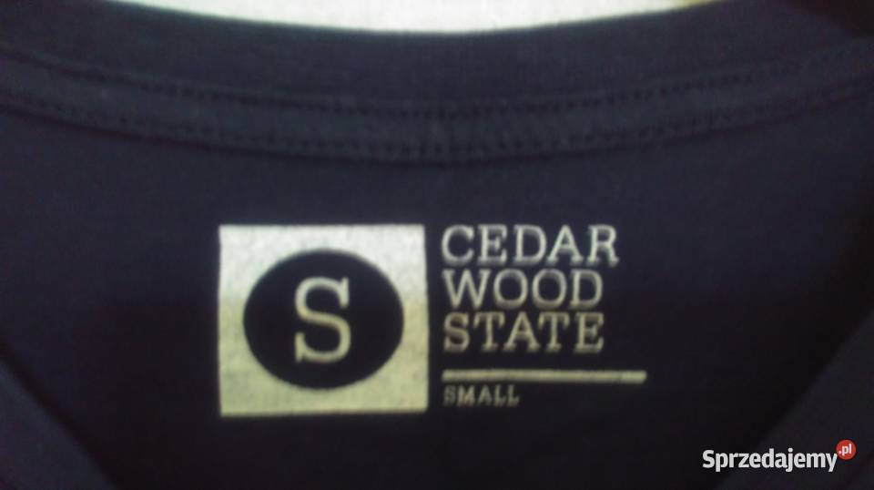 Tshirt męski granatowy r S cieplejszy NOWY Białystok sprzedam