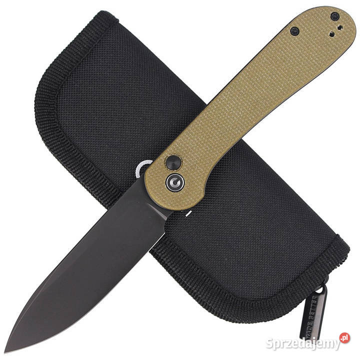 CIVIVI Knife Button Lock Elementum Olive Micarta Warszawa