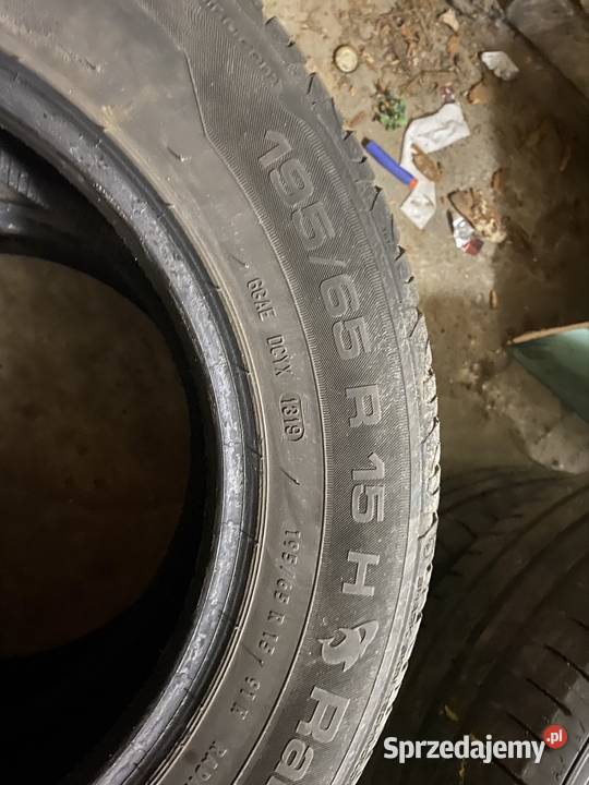 Sprzedam opony letnie R15 65 195 Myszków