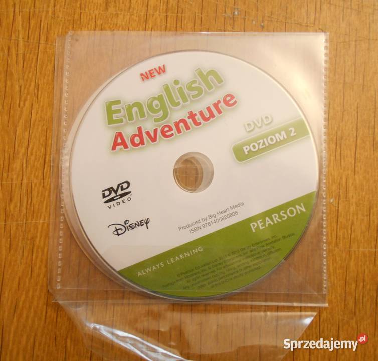 Pearson English Adventure poziom 2 CDDVD Książki do nauki języka obcego Książki i Podręczniki Parczew