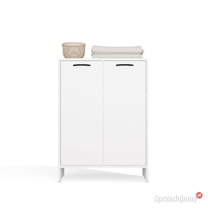 Szafka łazienkowa NINA 1K1D BIAŁA
