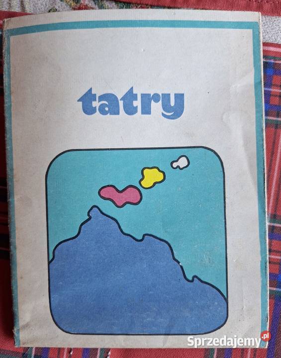 Tatry mapa panoramiczna plan Zakopanego Kraków