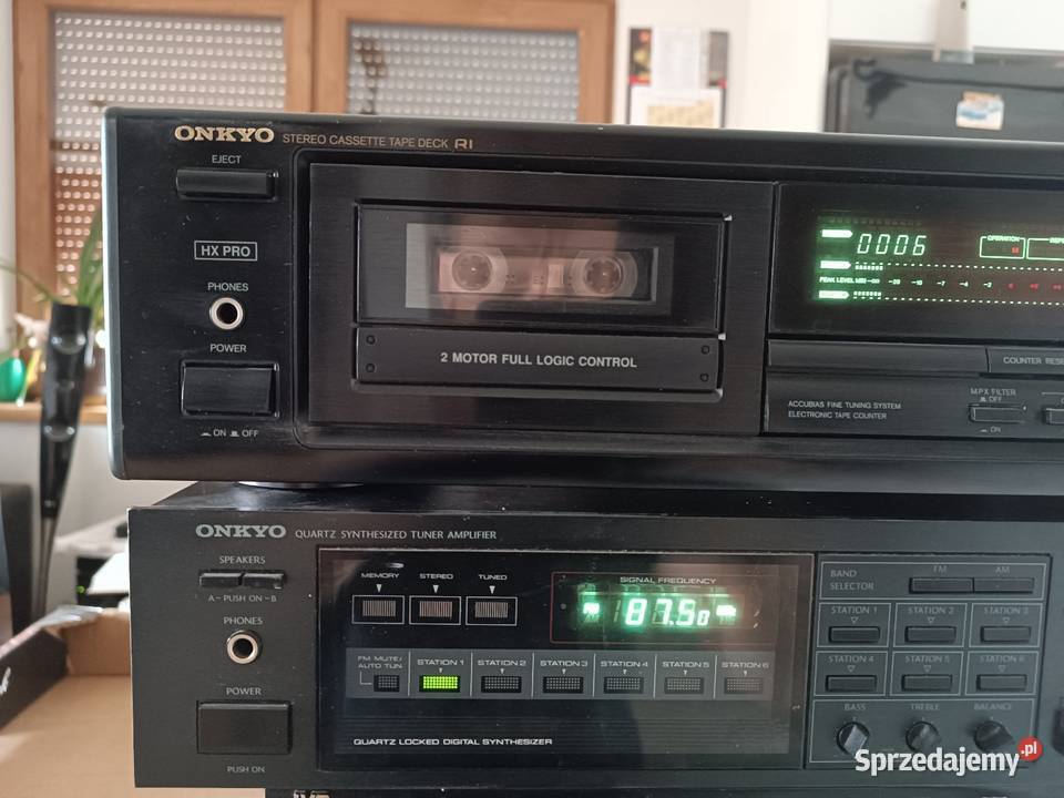 Zestaw Onkyo Deck TA 2820 Amplituner TX 7220 Kalisz