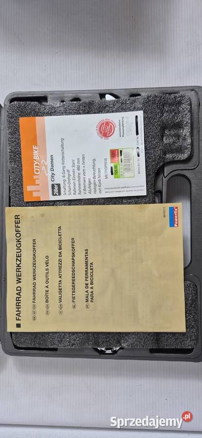Nowy Zestaw Narzędzi Rowerowych Powerfix Walizka Biłgoraj