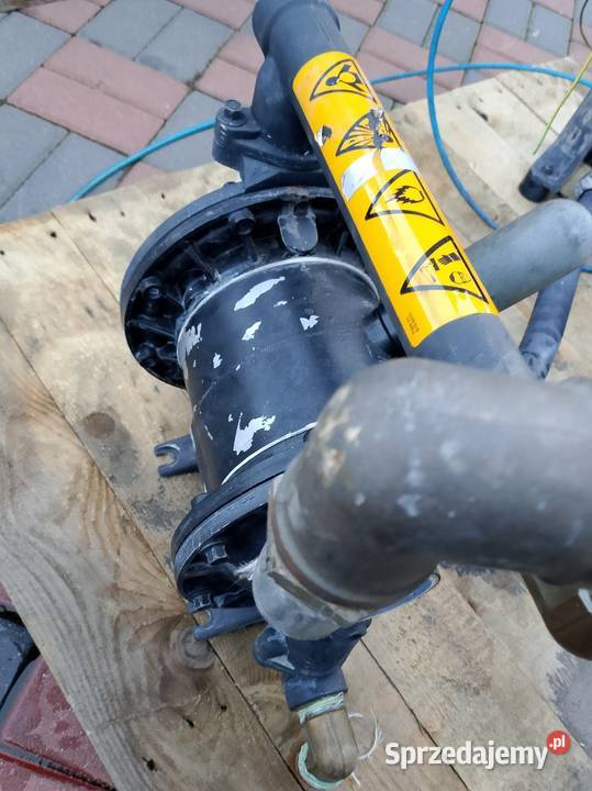 Pompa membranowa Pneumatyczna chemiodporna Nowy Tomyśl