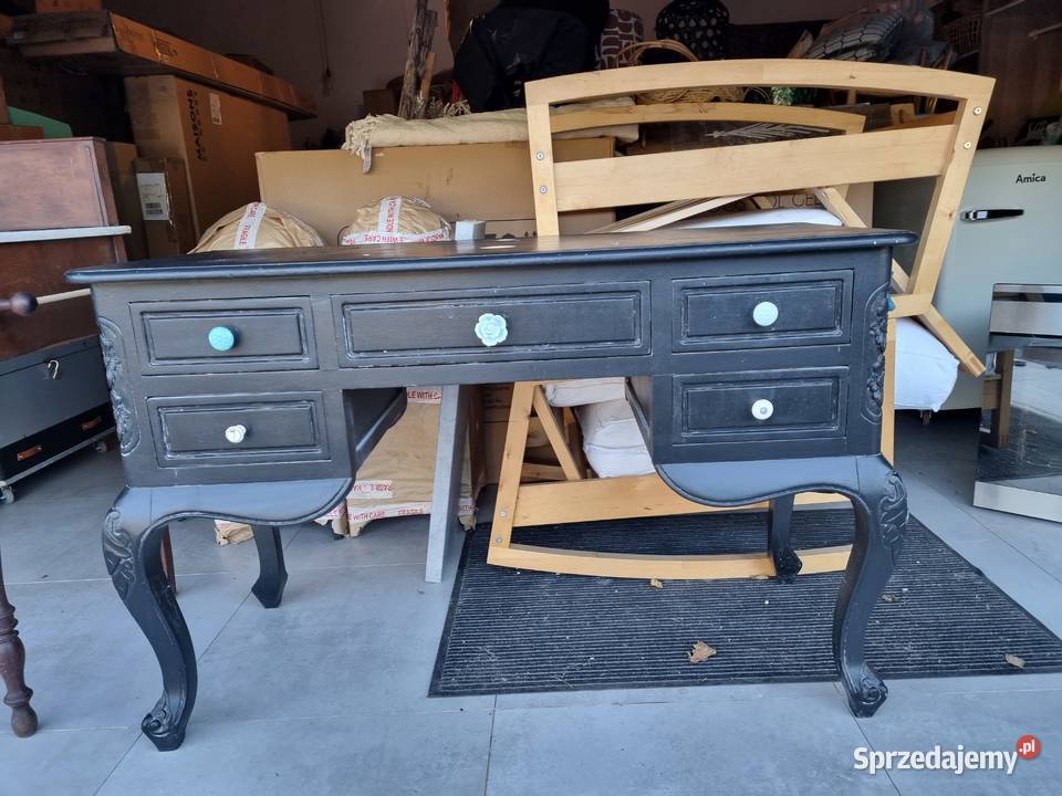 biurko przerobione na szafkę łazienkową Bydgoszcz