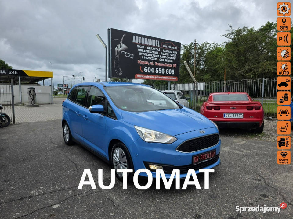 Ford Grand C 15 EcoBoost 150 Klima Kamera Słupsk sprzedam