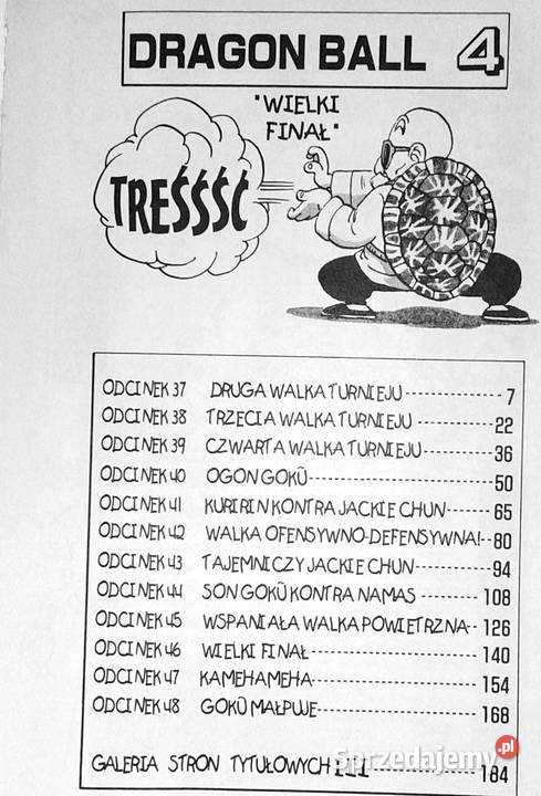 Dragon Ball Tom 4 Akira Toriyama lubelskie Chełm sprzedam