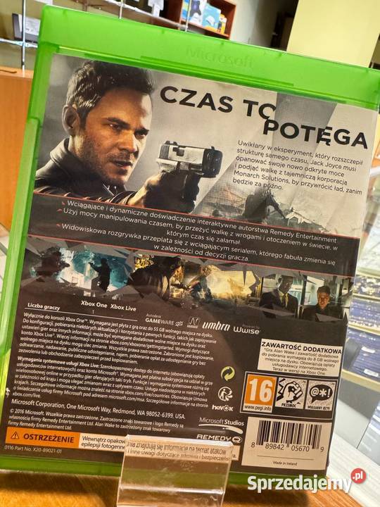 Gra QUANTUM BREAK Microsoft Xbox One Elbląg