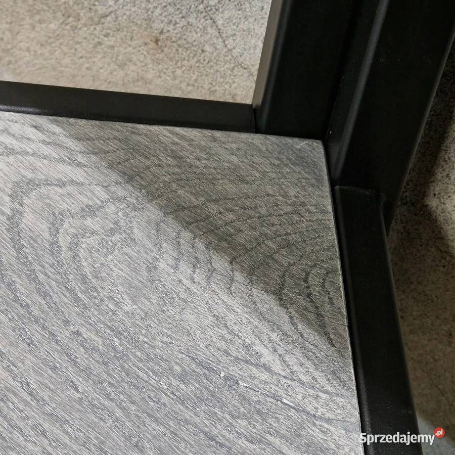 Regał NA WYMIAR narożny dąb sosna loft