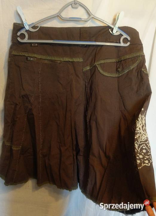 Khaki spódnica z kieszeniami awear L XL XXL Warszawa