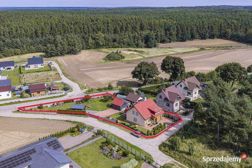 Dom z dużą działką w Robakowie k Luzina Robakowo