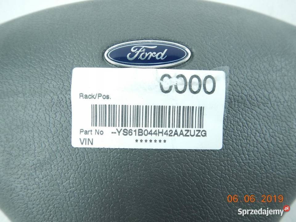 PODUSZKA AIR BAG KIEROWCY FORD FIESTA 9502