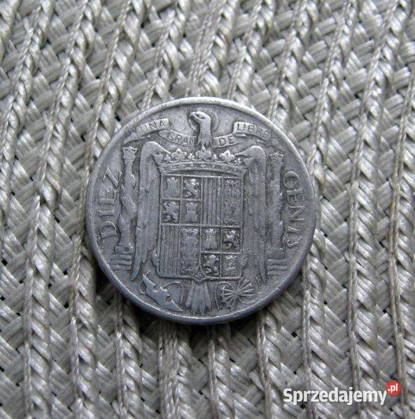 Hiszpania 10 Centymów 1953r Kalisz