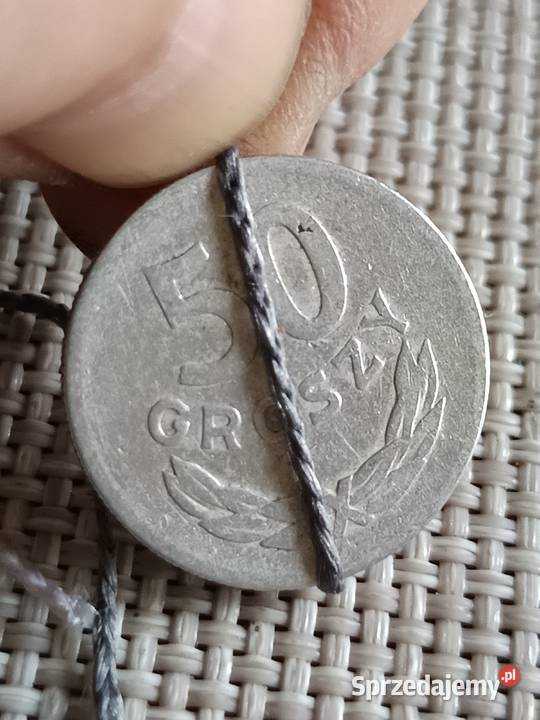 Sprzedam 50 groszy 1949 mała skrętka Chełm