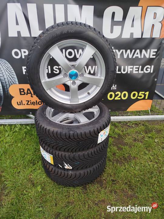 A82Alufelgi Koła zimowe NOWE 16 et38 4x108 Ford Bąków sprzedam