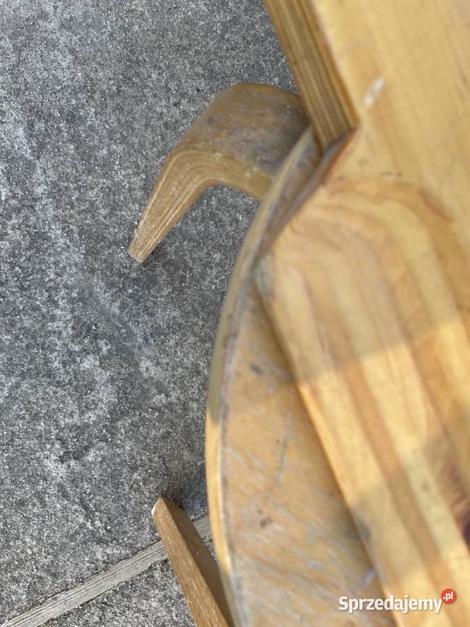 drewniany miecz żaglówki Pruszcz Gdański