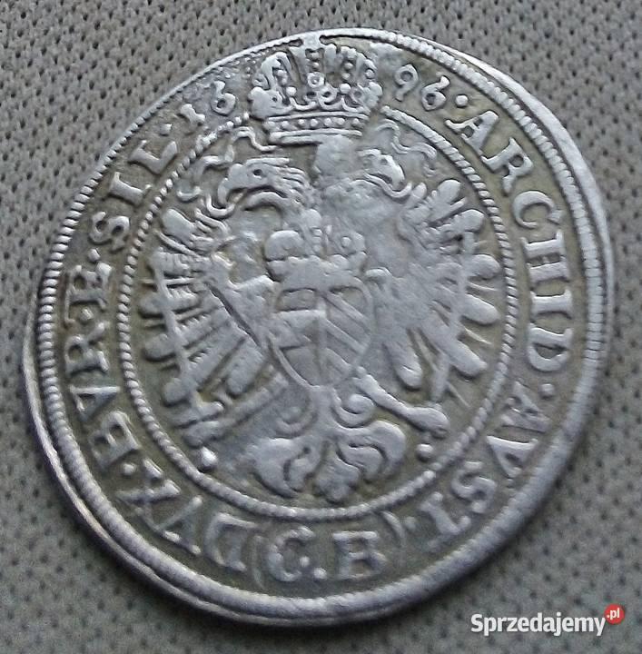 ŚLĄSK BRZEG3 KRAJCARY 1696 r CB SREBROLEOPOLD Legionowo sprzedam