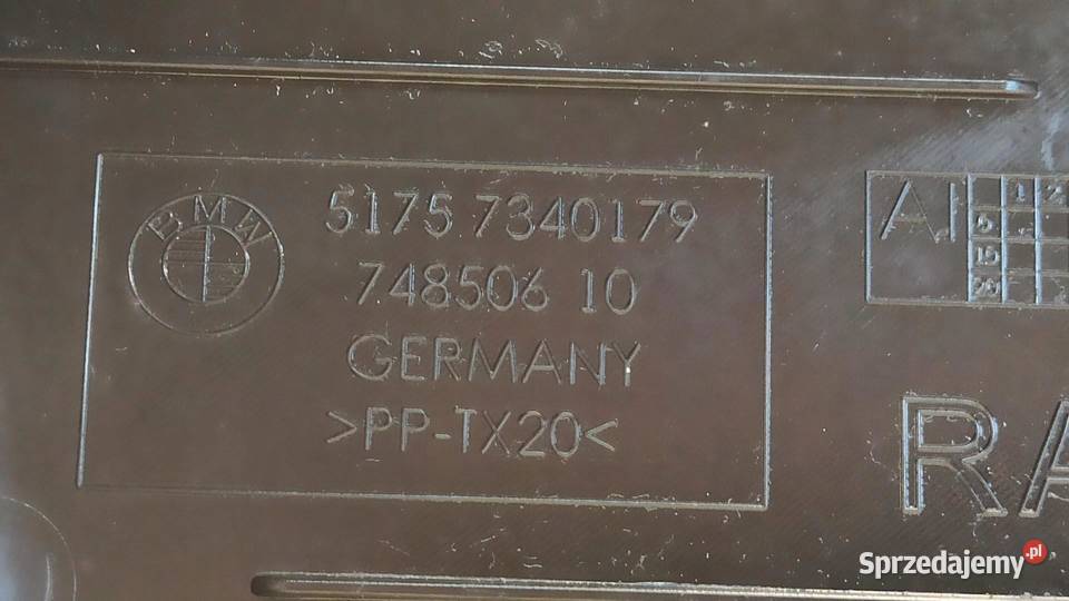 BMW 7 G11 OSŁONA PODWOZIA LEWY TYŁ 7340179 sprzedam