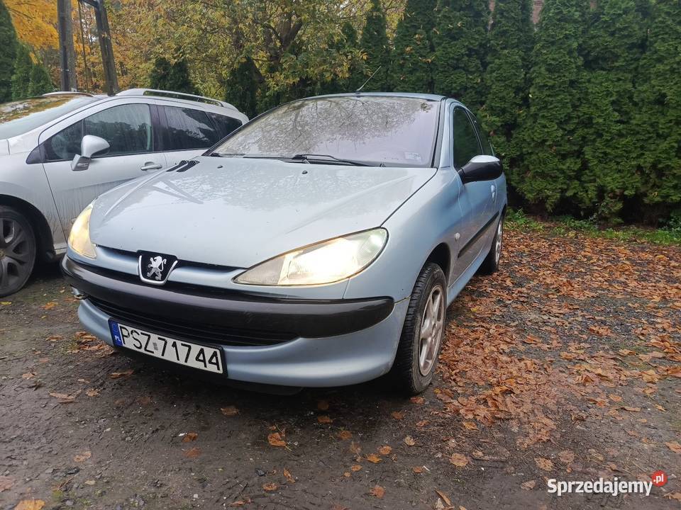 Peugeot 206 11 benzyna 2002r klimatyzacja hak benzyna Międzychód