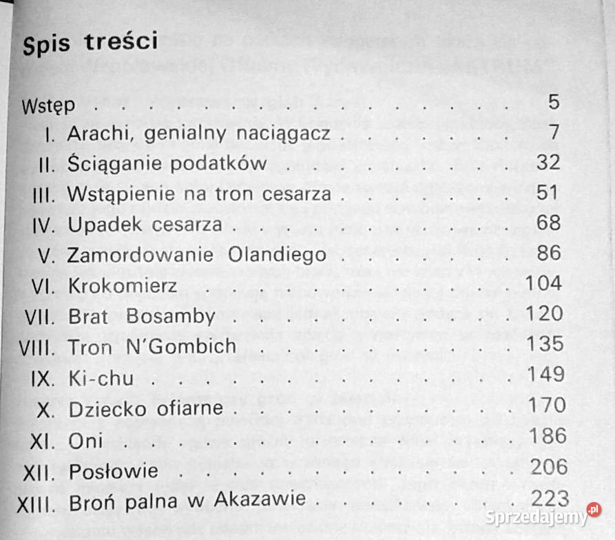 Bosambo znad rzeki Edgar Wallace Chełm sprzedam