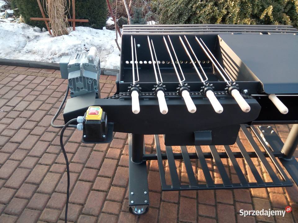 Gastronomiczny grill cateringowy na szaszłyki Grillowanie Damasławek sprzedam