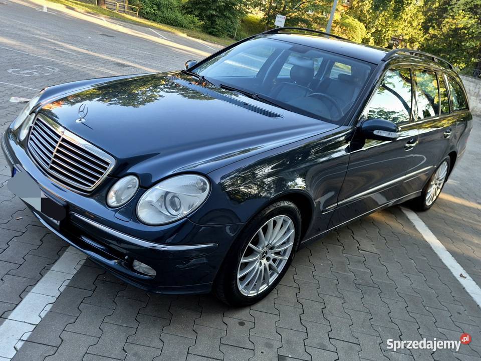 MercedesBenz E 500 4matic 306 Avantgarde 175000 pierwszy właściciel Klasa E Wałbrzych