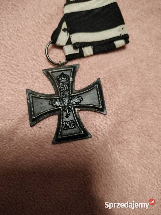 Niemiecki krzyż 18131914 z I wojny kolekcje Pozostałe zachodniopomorskie Choszczno sprzedam