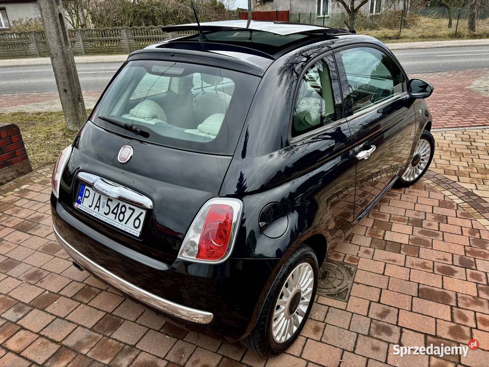 Fiat 500 12 Benz Klima Panorama Dach Alufelgi 69KM 500