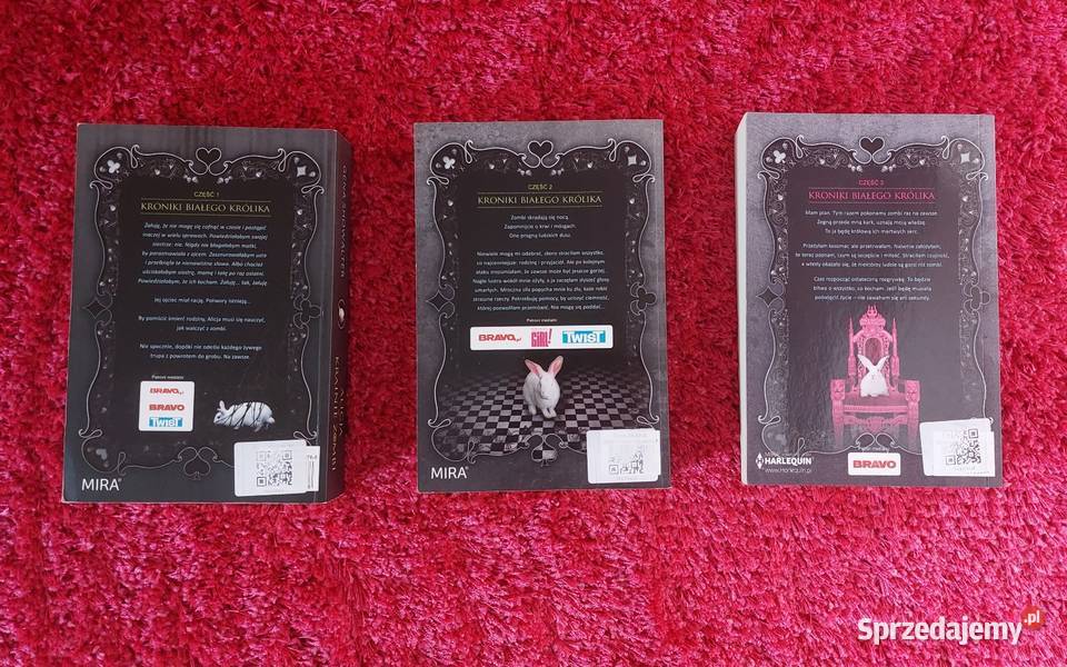 Seria książek Alicja i zombi Kultura i Rozrywka Częstochowa