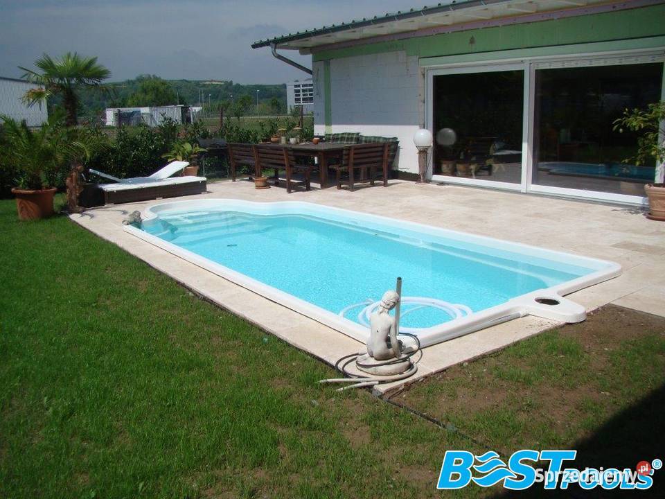 Basen ogrodowy CASABLANCA 64x32x155 UKŁAD Szydłowiec