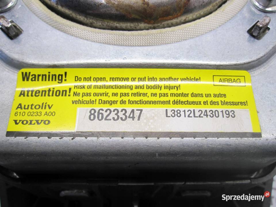 Volvo V50 AIRBAG poduszka kierowcy 8623347