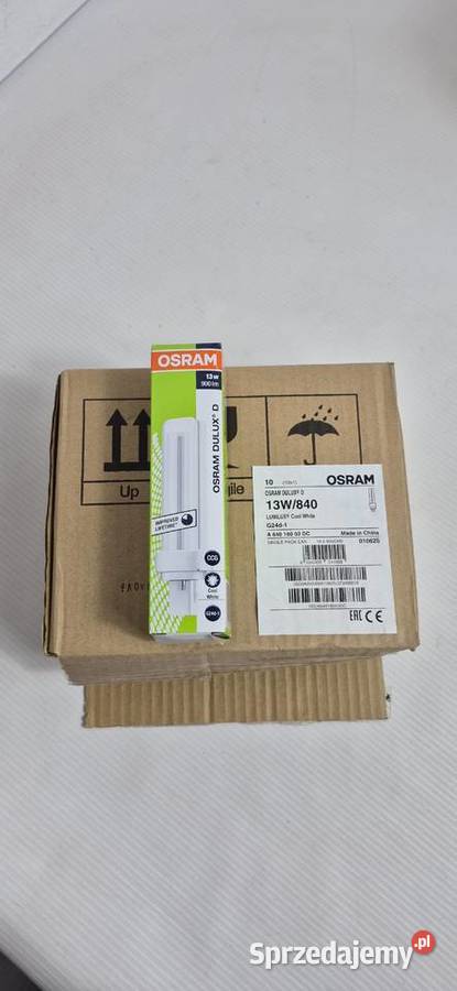 ZESTAW 10x Świetlówka OSRAM DULUX D 13W840 G24d1 Biłgoraj