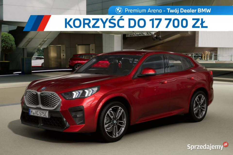 BMW iX2 iX2 eDrive20 Dostępne ręki kamera cofania Łódź