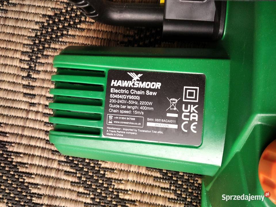 Piła elektryczna łańcuchowa Hawksmoor 2200W 40 Rzeszów