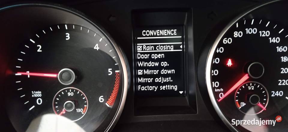 Orginalny liczni zegary golf 6 20 GTI highline Jasieniec