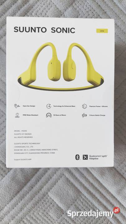 Słuchawki Suunto Sonic Nowe Tychy sprzedam