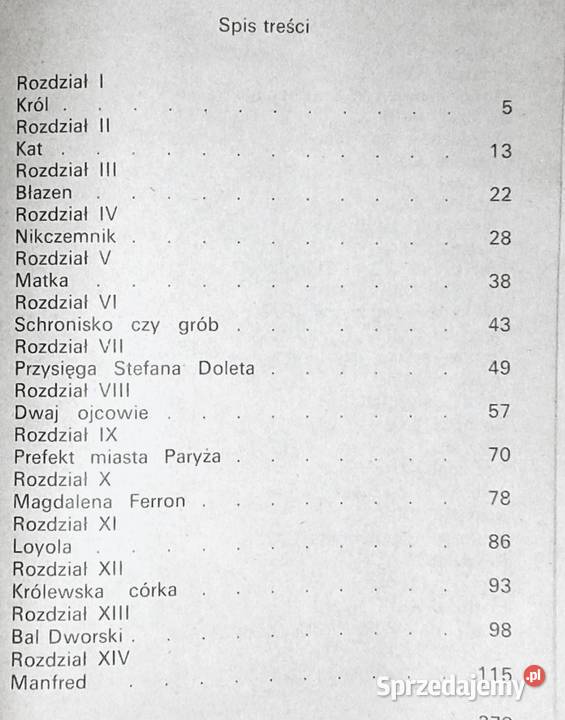 Błazen królewski Michel Zevaco Chełm