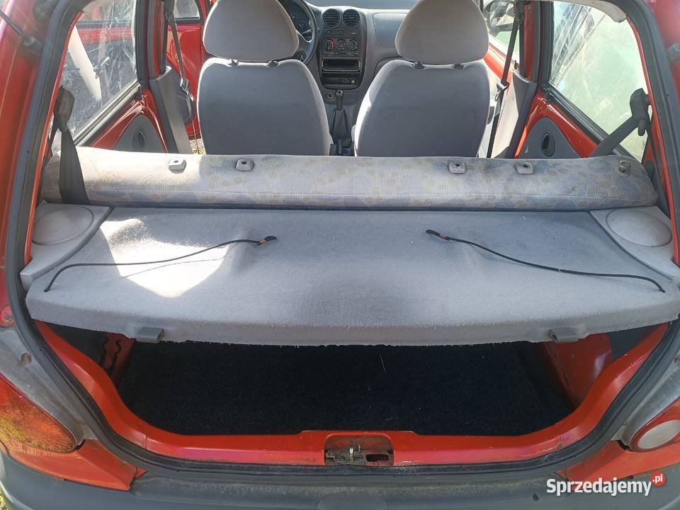 Daewoo Matiz na graty mazowieckie Osieck