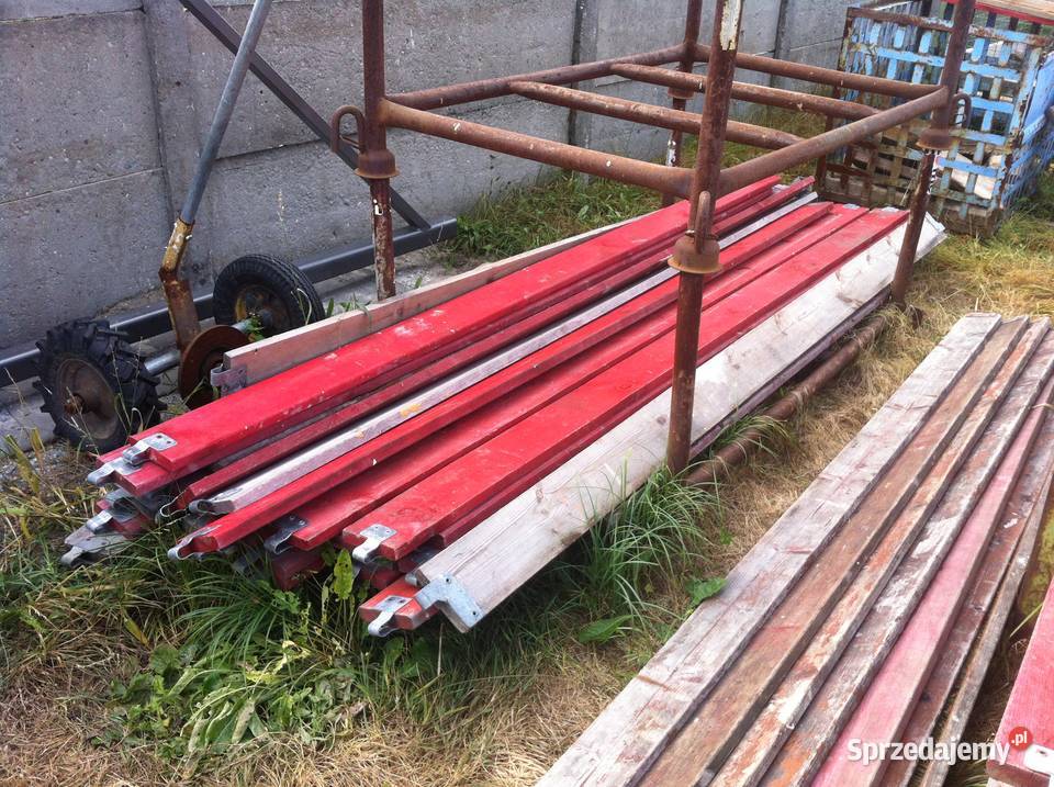 Rusztowanie elewacyjne 2517 używane 307x82 m Rusztowania sprzedam
