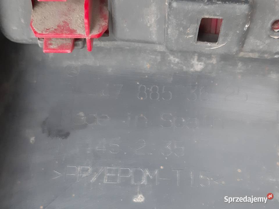 MERCEDES VITO VKLASA W447 ZDERZAK TYŁ TYLNY osobowe Zderzaki Trzciel