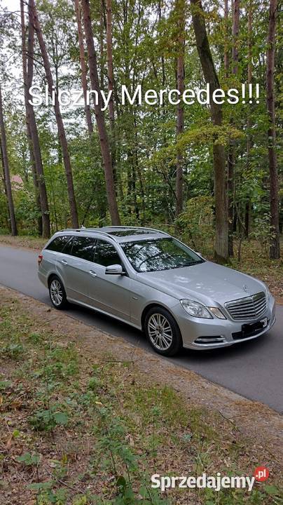 Śliczny Mercedes E Klasa Elegance Bluefficiency kamera cofania Strzelno