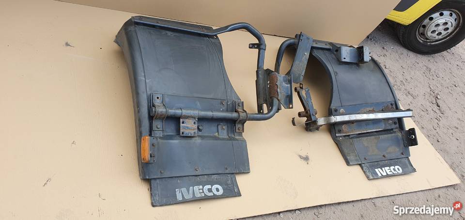 IVECO STRALIS EURO5 BŁOTNIK PRZÓD Bieleń