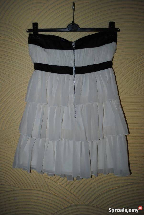 kremowa sukienka lipsy 10 m s Spódnice i sukienki Lubartów