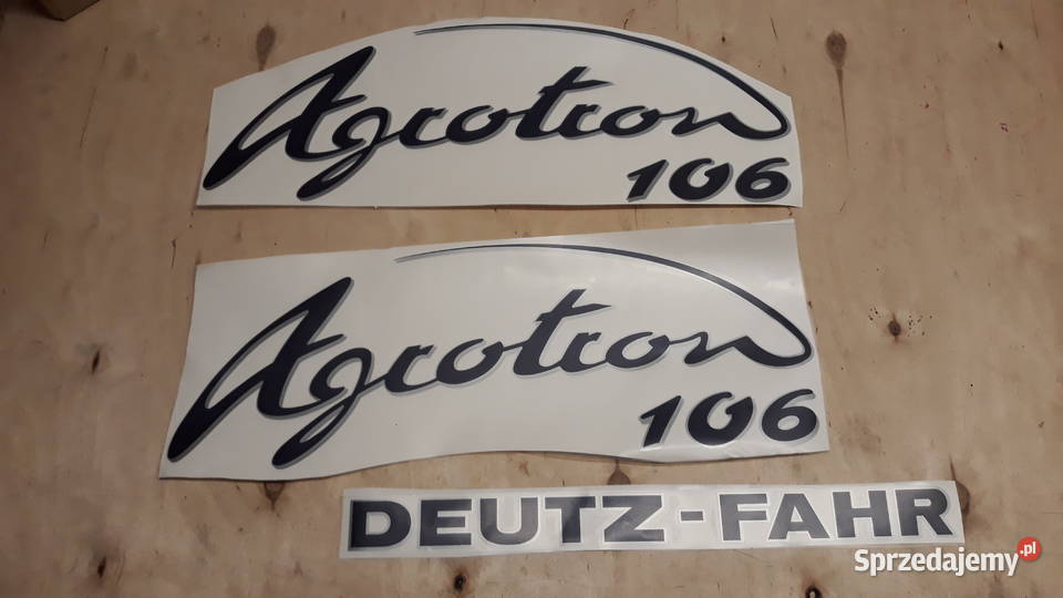 Naklejki DEUTZFARH Agrotron 265 1501 200 120 106 Wola Wiewiecka