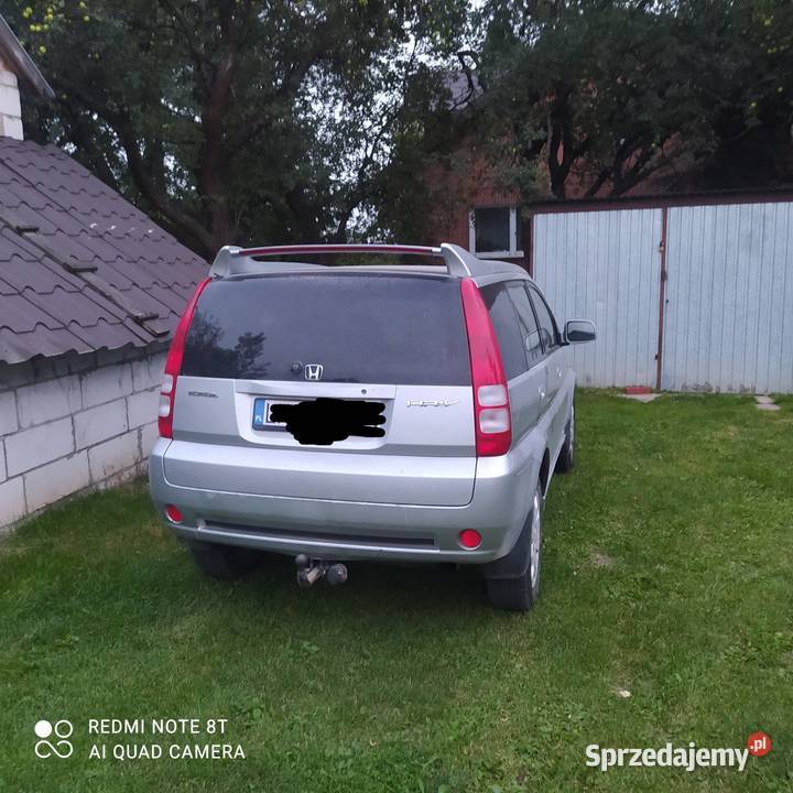 Honda HRV 16 2003 4x4 Hak Klimatyzacja Zamiana srebrny Sułowiec