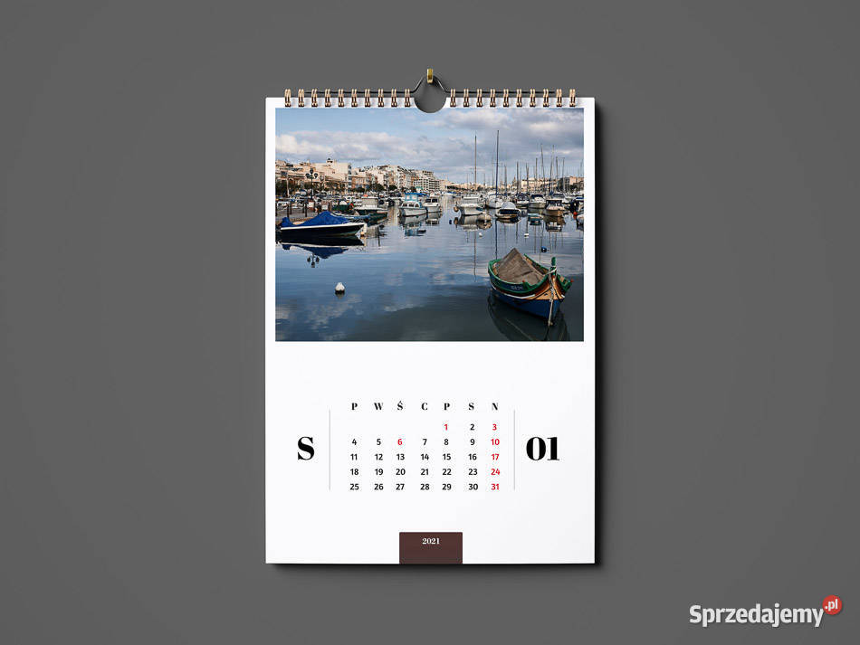 Foto Kalendarz A3 projekty ramki 2021 DVD2 Katowice