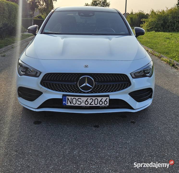 Mercedes CLA 180 AMG asystent pasa ruchu warmińsko-mazurskie