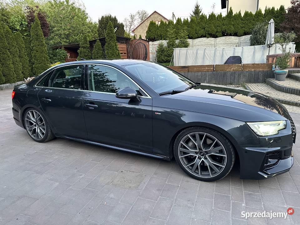 Audi A4 B9 S line 20 TFSI quattro 252 LEGENDARNY 252KM Proszowice