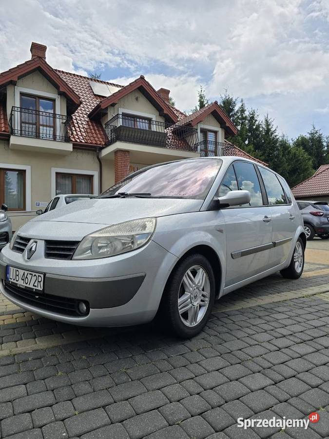 Renault Scenic 16benzyna 115 2005r isofix Szopinek